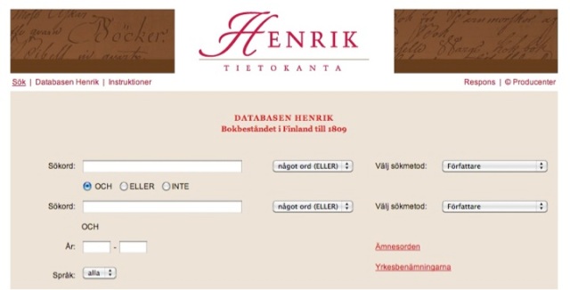 Databasen Henrik