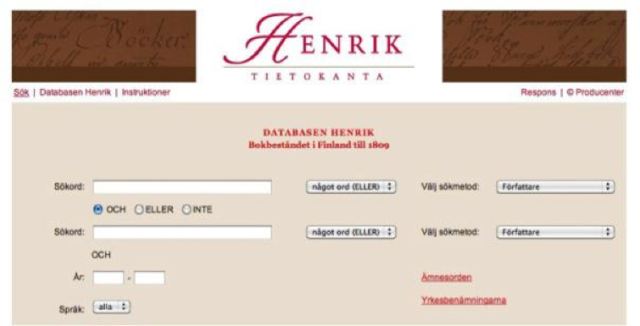 Databasen Henrik